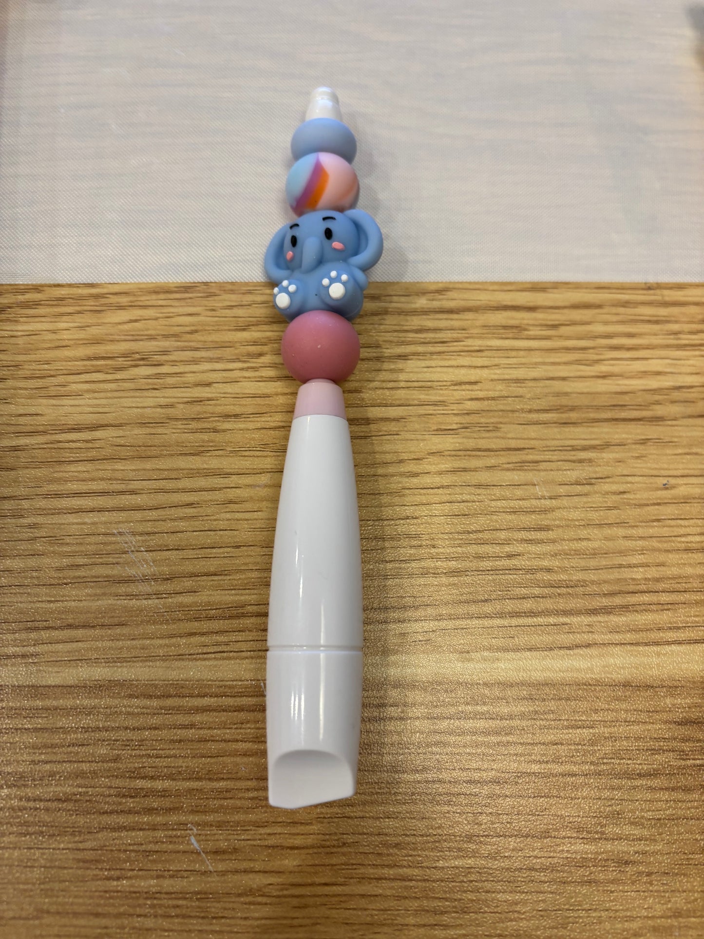 Silicone Beaded - paper cutters - variety of focal beads - 7.00 each