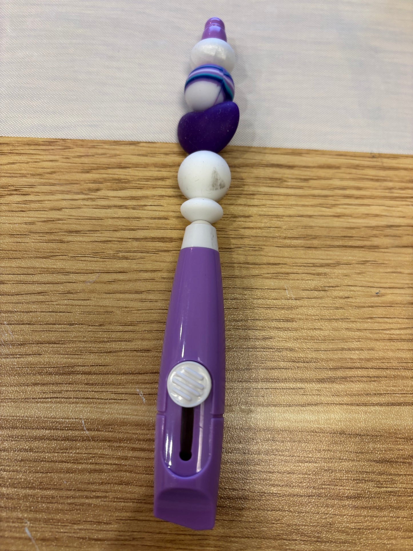 Silicone Beaded - paper cutters - variety of focal beads - 7.00 each