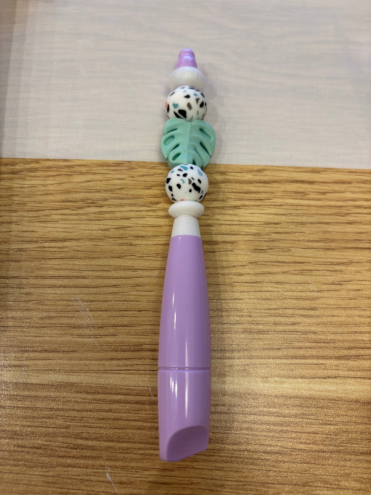 Silicone Beaded - paper cutters - variety of focal beads - 7.00 each