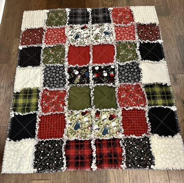 Bev's Creating - A Ragged Quilt