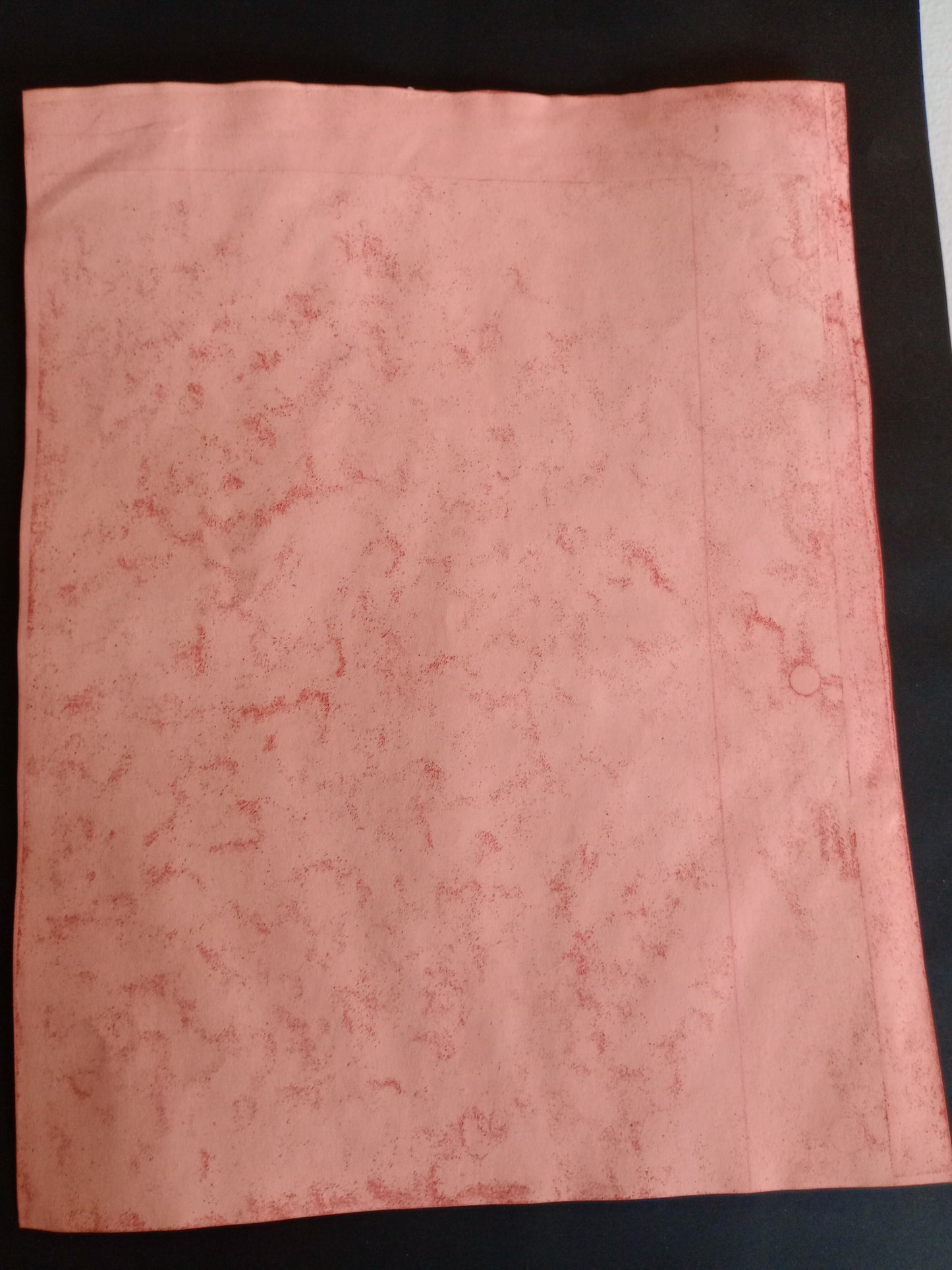 Coral 28lb hand dyed paper - 10 sheets