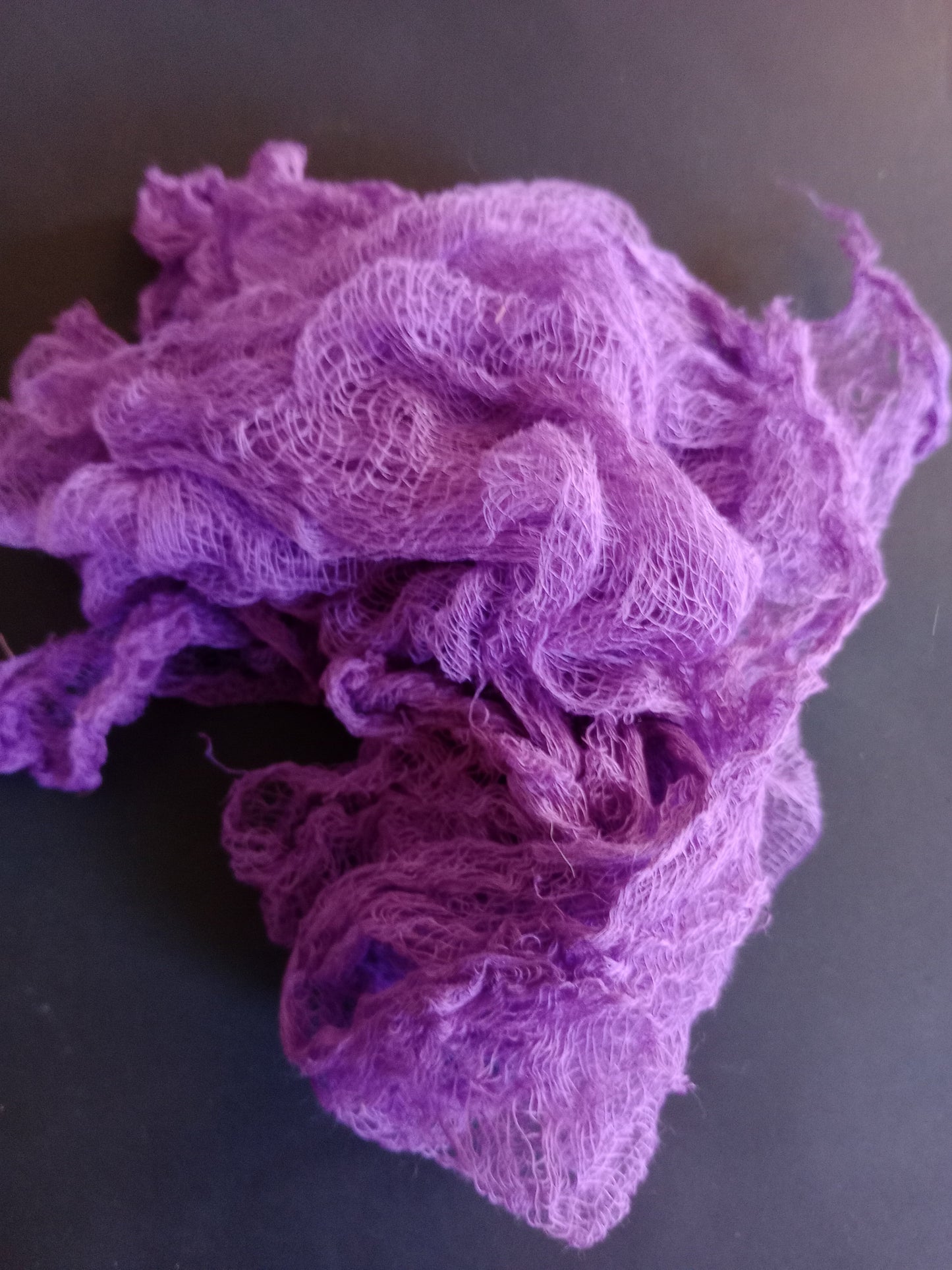 Cheese cloth - hand dyed - variety of colors 2.50 per half yard piece