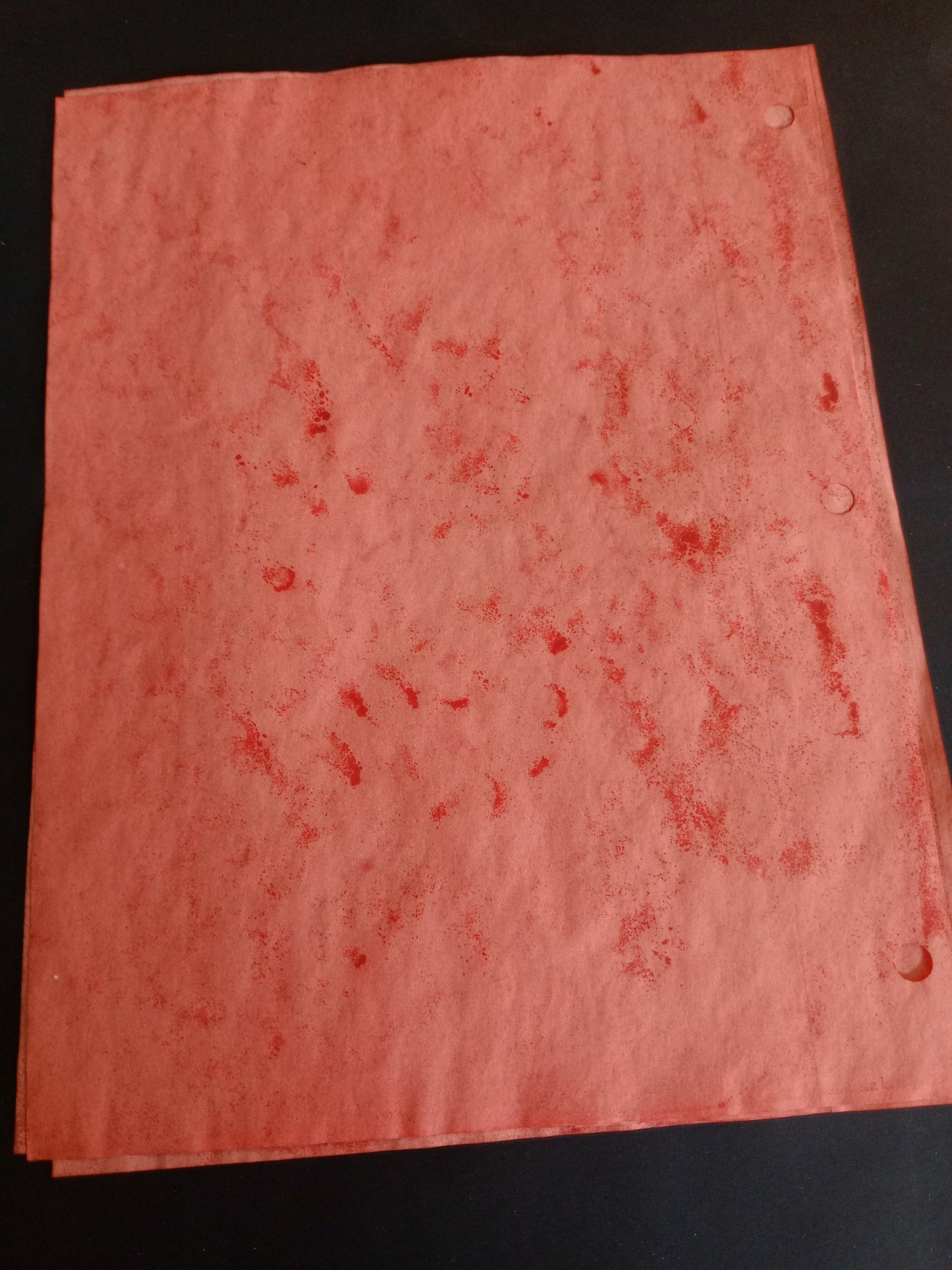 Coral lined paper - 10 hseets