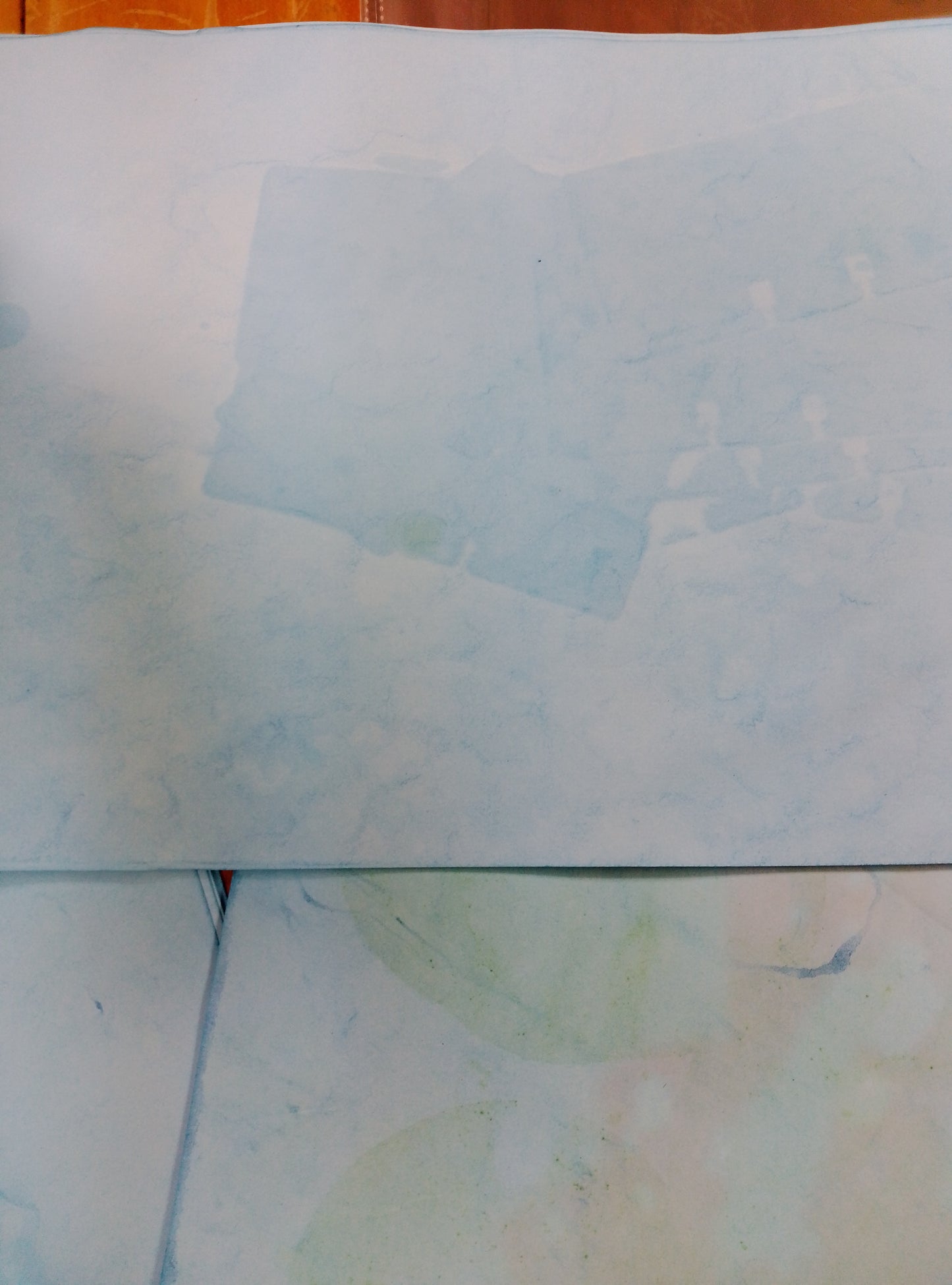 Cotton Candy 🍬 🩵 28lb cardstock solid hand dyed paper. 10 pretty soft pieces of pretty papers. These papers are a light blue, the picture are very disappointing.