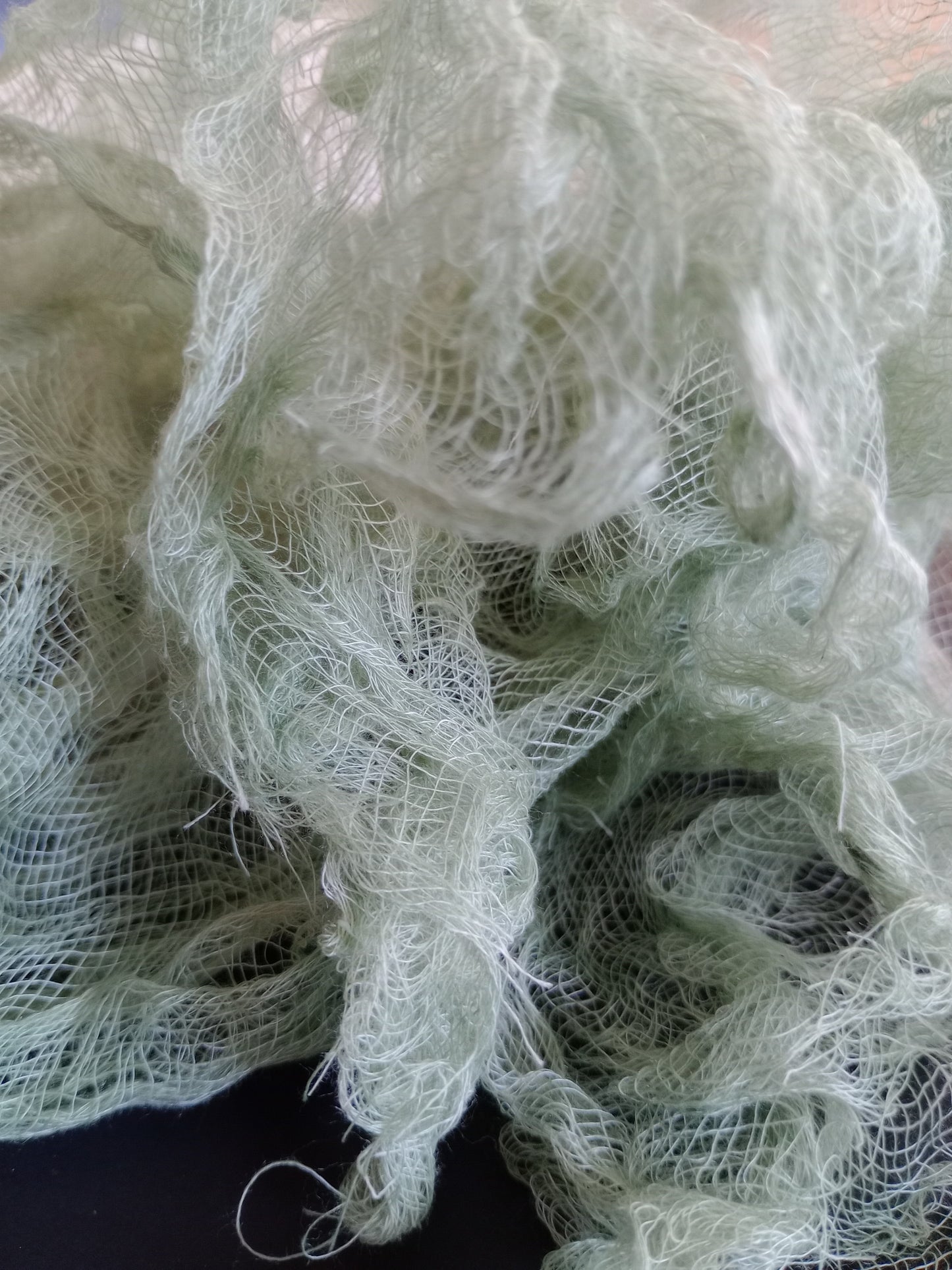 Cheese cloth - hand dyed - variety of colors 2.50 per half yard piece