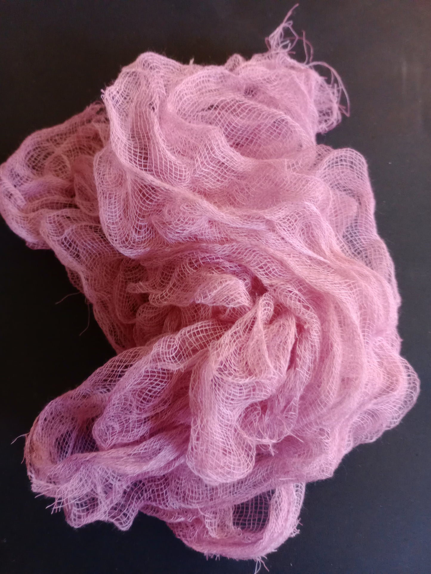 Cheese cloth - hand dyed - variety of colors 2.50 per half yard piece
