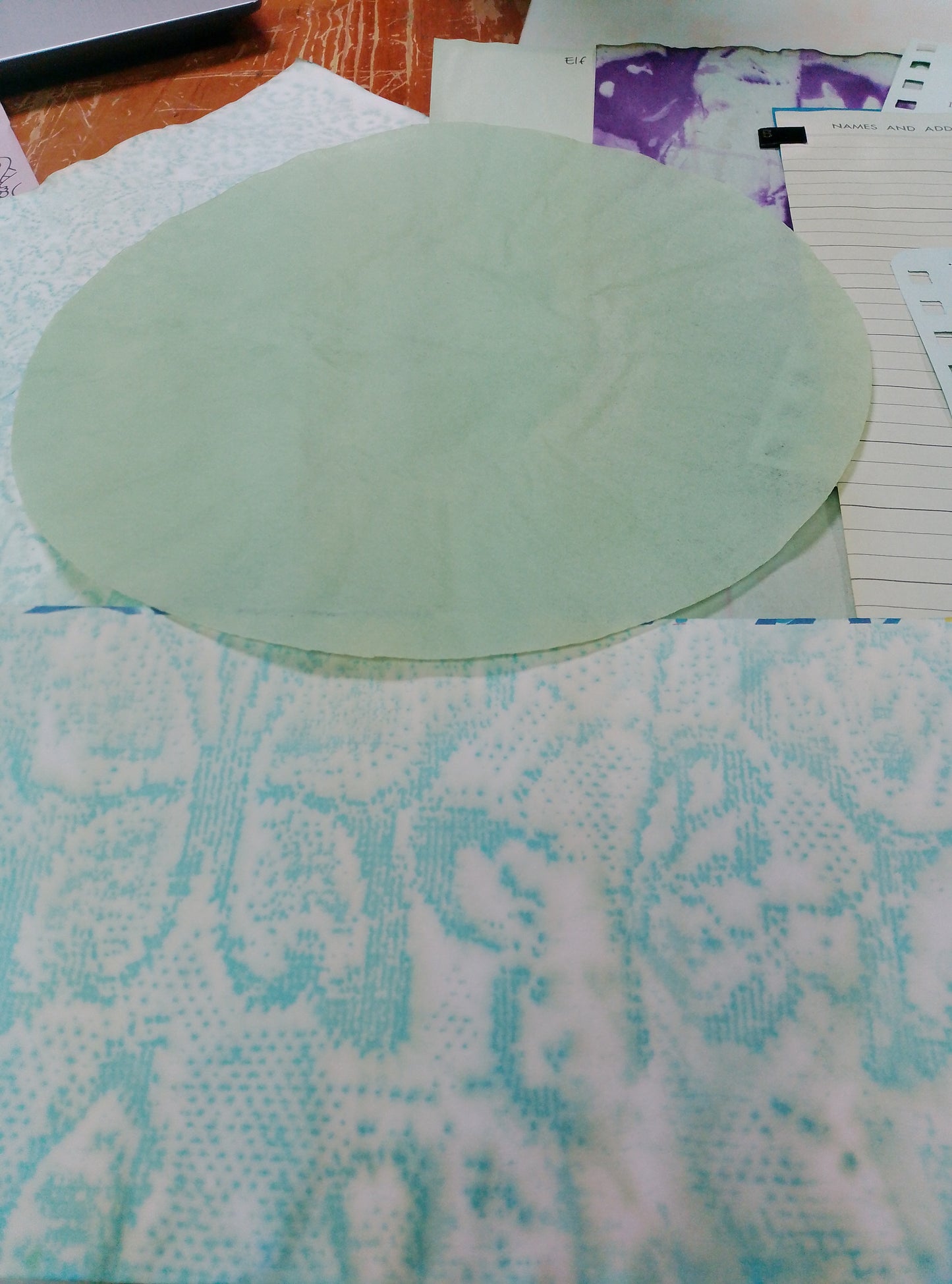 Tricia's Pretty Paper Packs in a soft green color we call Herby. 10 different papers all pretty and don't forget my designer papers are in these packs.