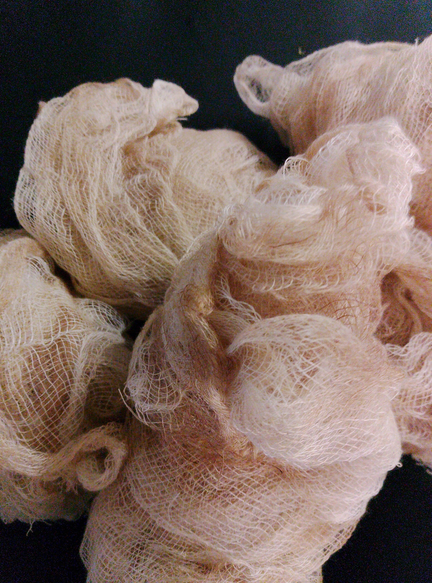 Cheese cloth - hand dyed - variety of colors 2.50 per half yard piece