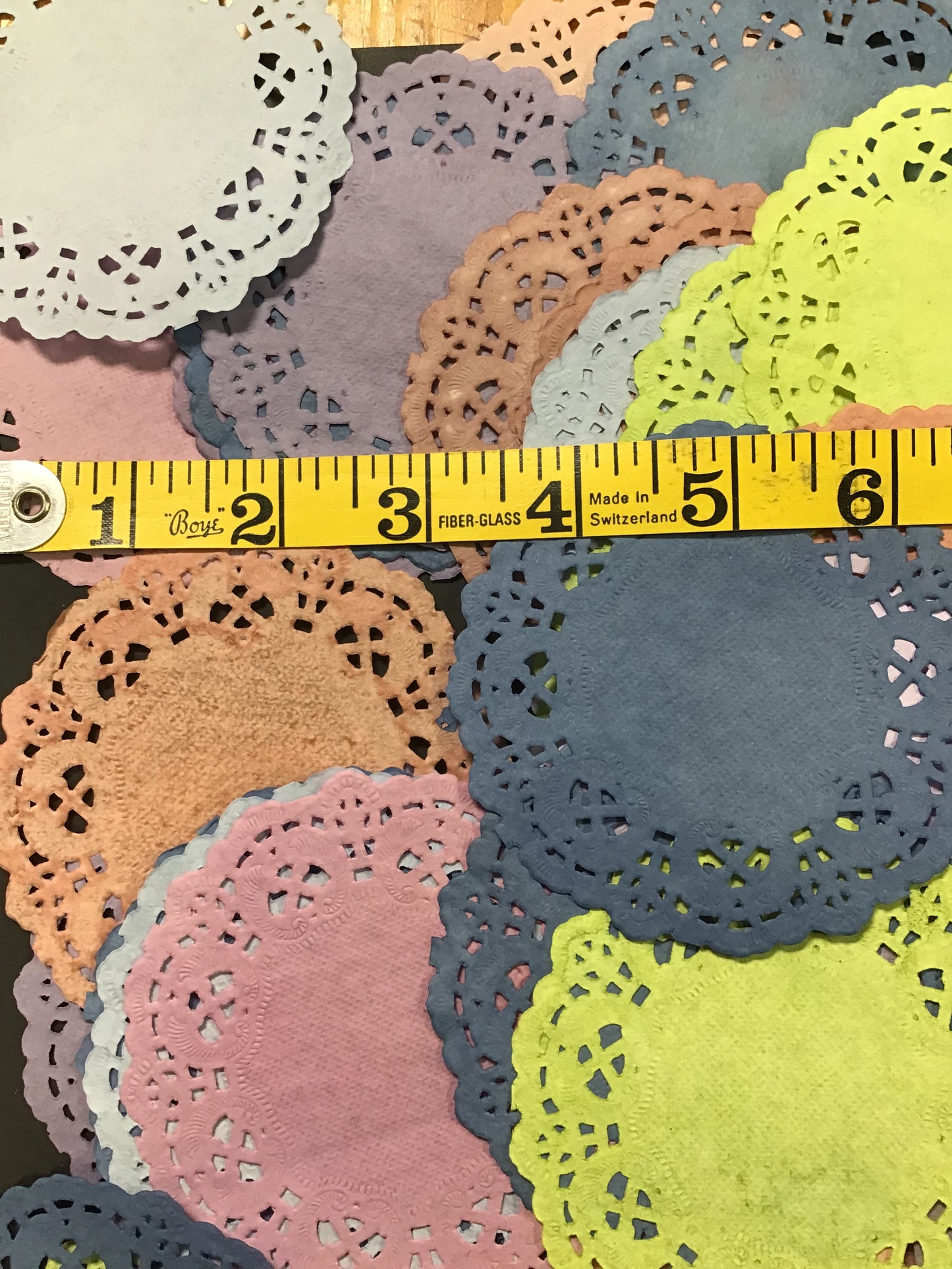 These 3" paper doilies weren't hard to dye at all 😆😆 AHHH. But they are worth the struggle. I know you will love them just as much as I loved taking them apart 1 by 1 😆 There are 10 per pretty assorted packs.