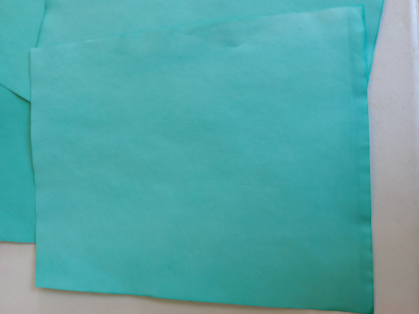 Teal 28 lb hand dyed paper - 10 sheets
