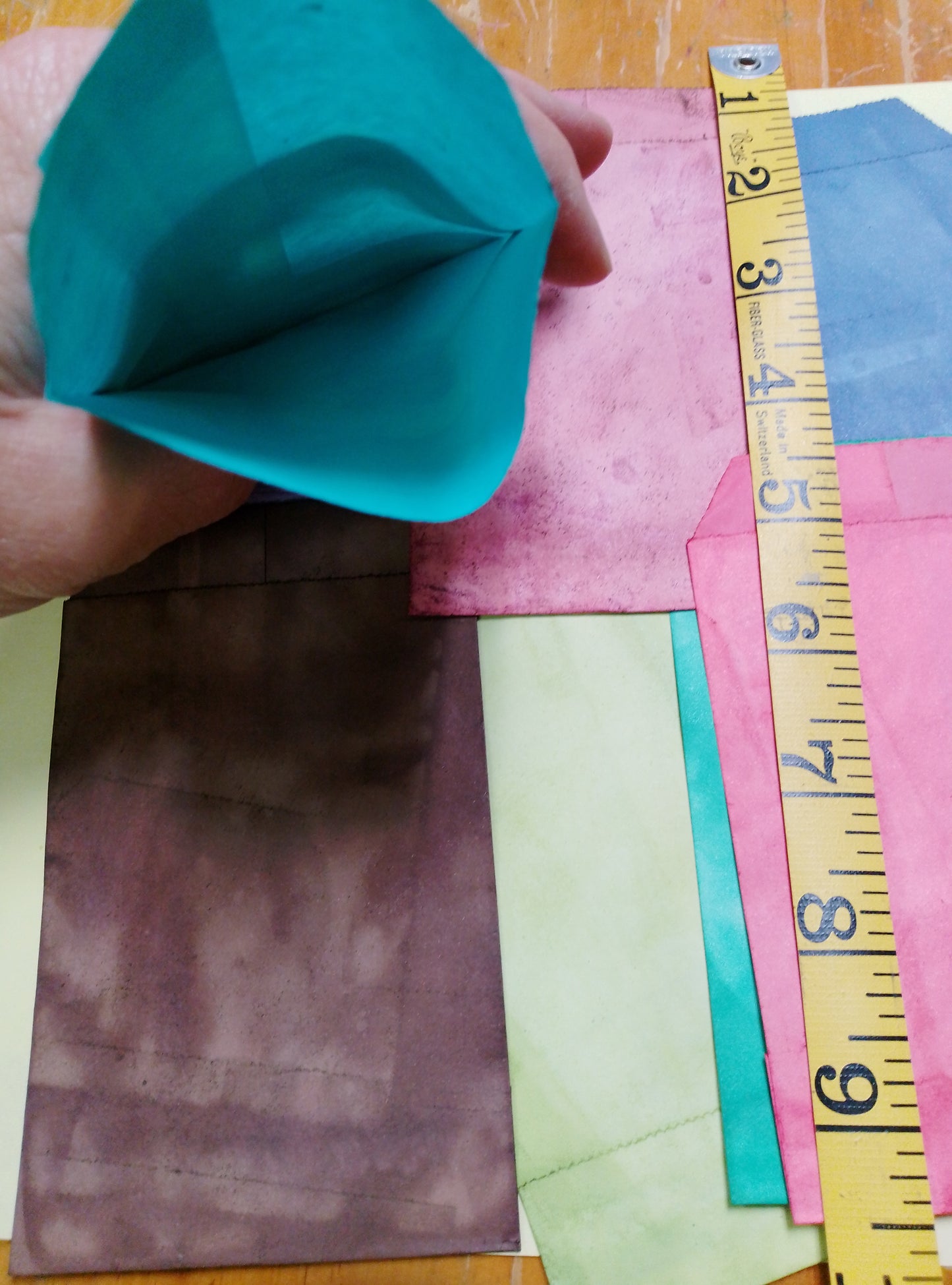 Cookie bags - 10 hand dyed cute little baggies