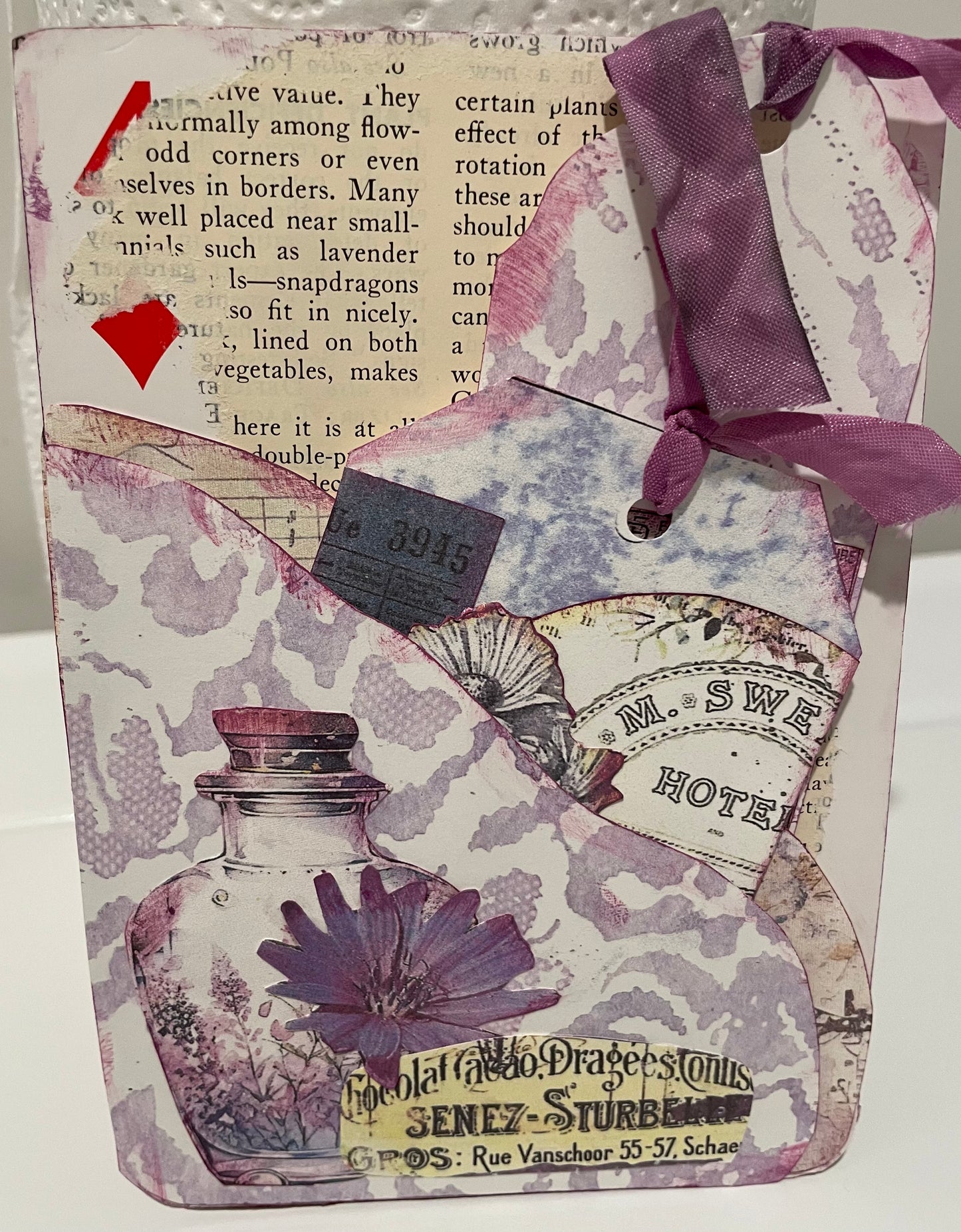 "Message in a violet bottle" kit