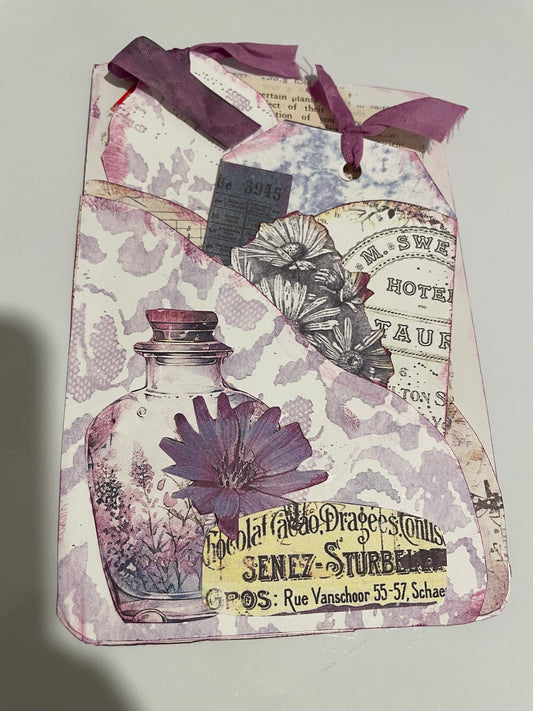 "Message in a violet bottle" kit