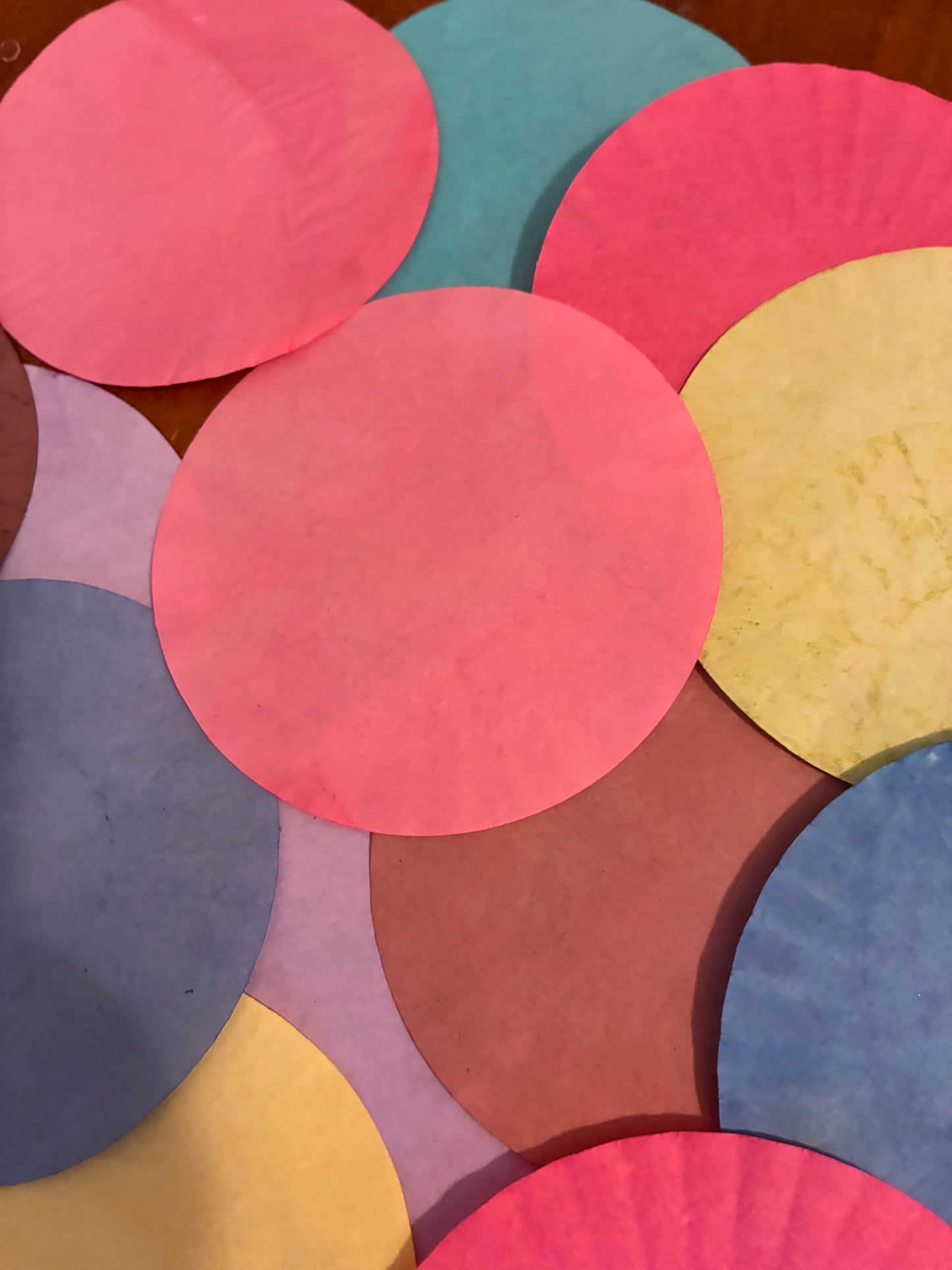 Assorted colors Mini-Cupcake liners 20+ per pack