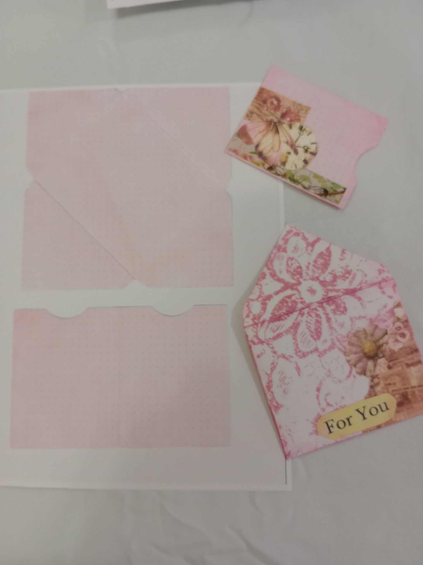 "Mini Flower Envelope gift card' kits