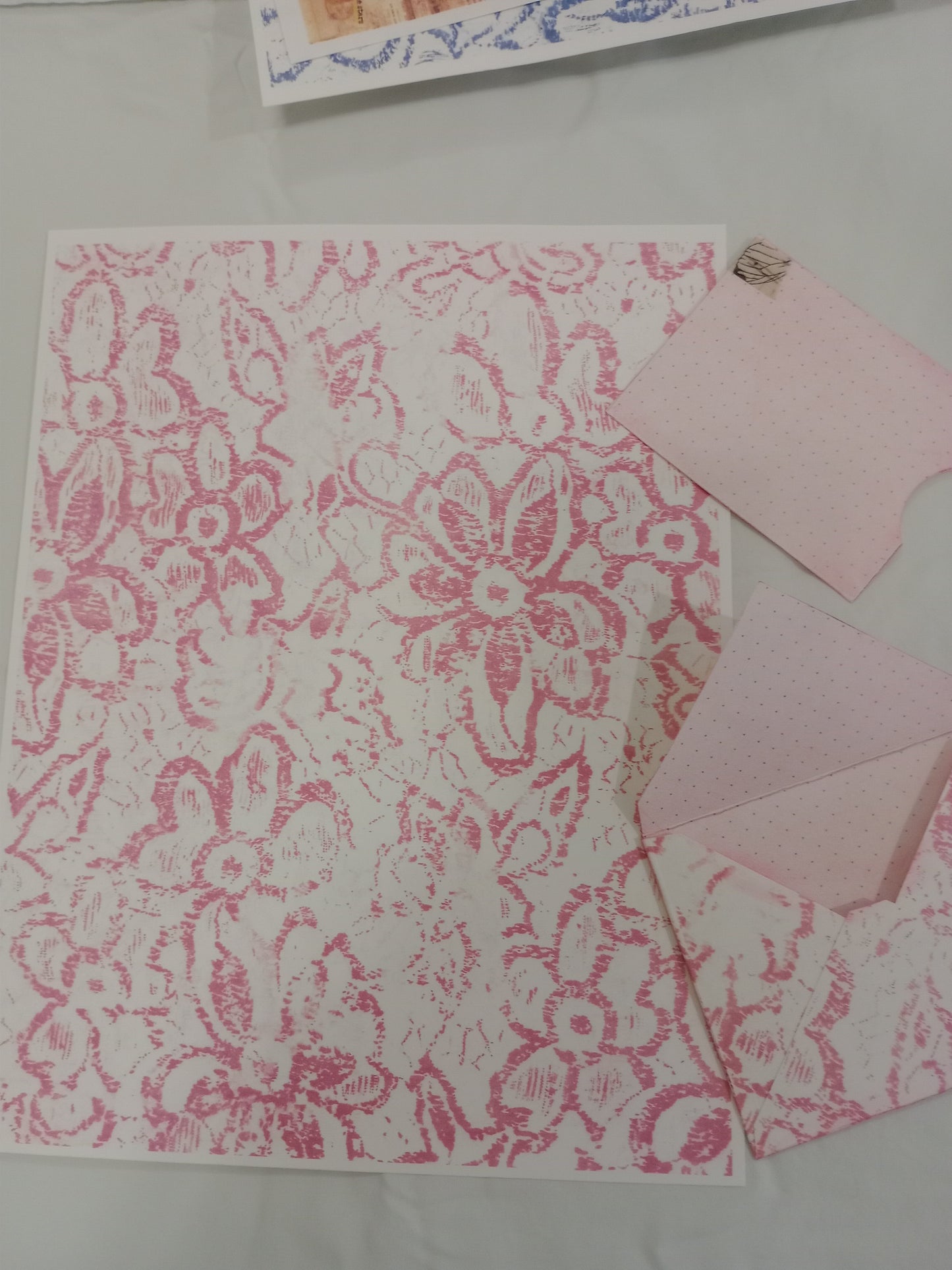 "Mini Flower Envelope gift card' kits