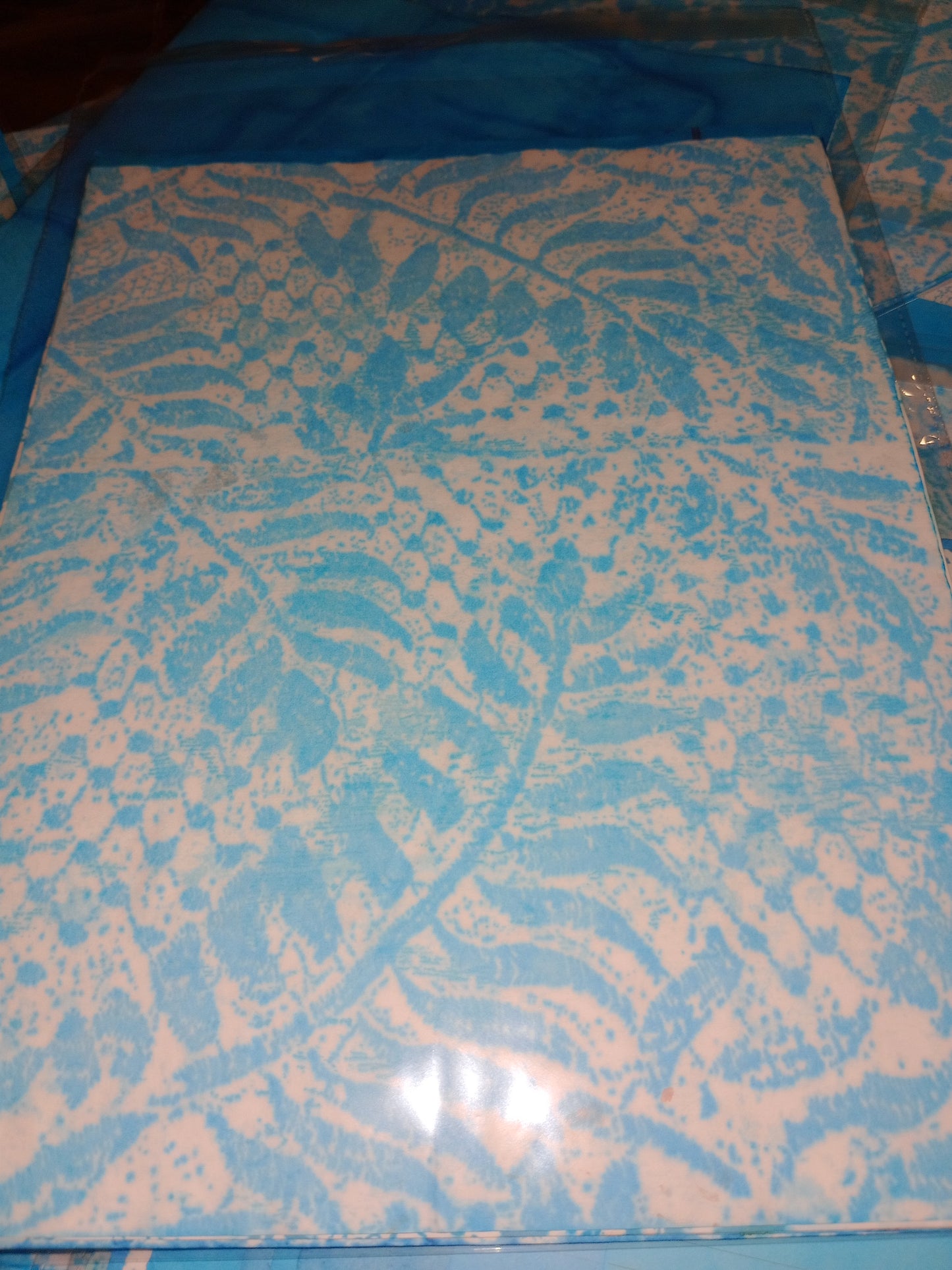 "Tricia's Pretty Paper Pack" in light blue