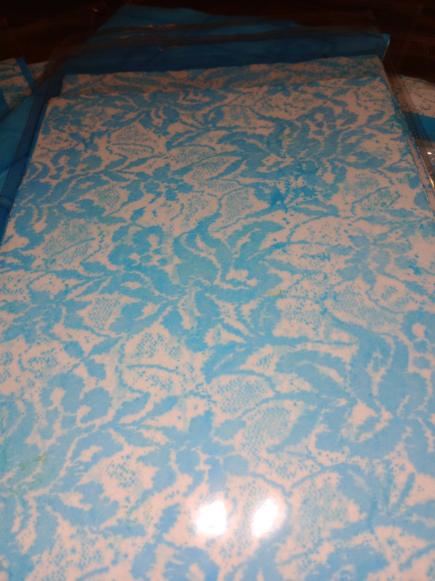 "Tricia's Pretty Paper Pack" in light blue