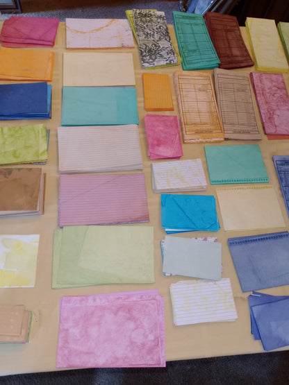 Assorted colors Tricia's Pretty Sample packs (envelopes and cards)