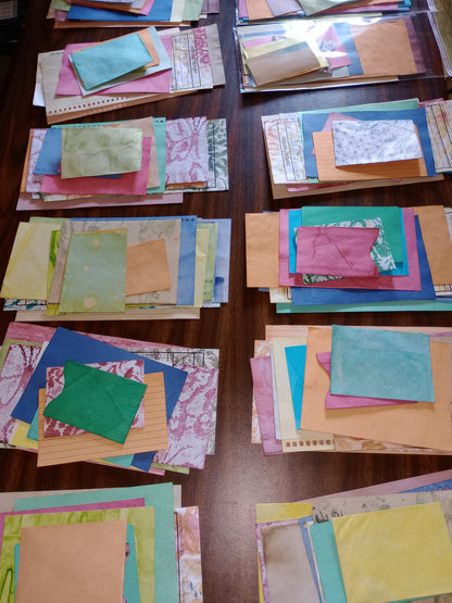 Assorted colors Tricia's Pretty Sample packs (envelopes and cards)