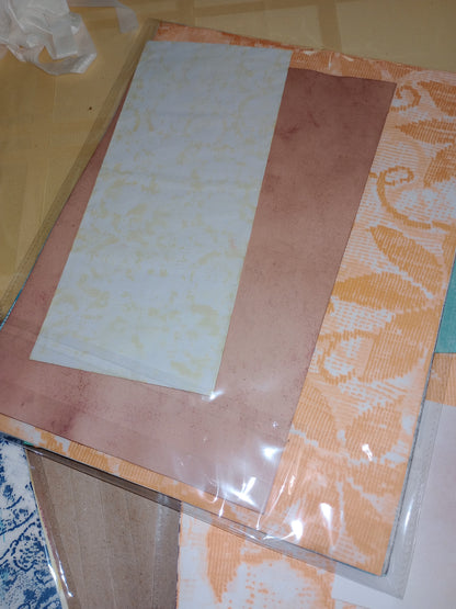 2nd's - "Tricia's Pretty Paper Packs" , not perfect but still pretty 15 pieces