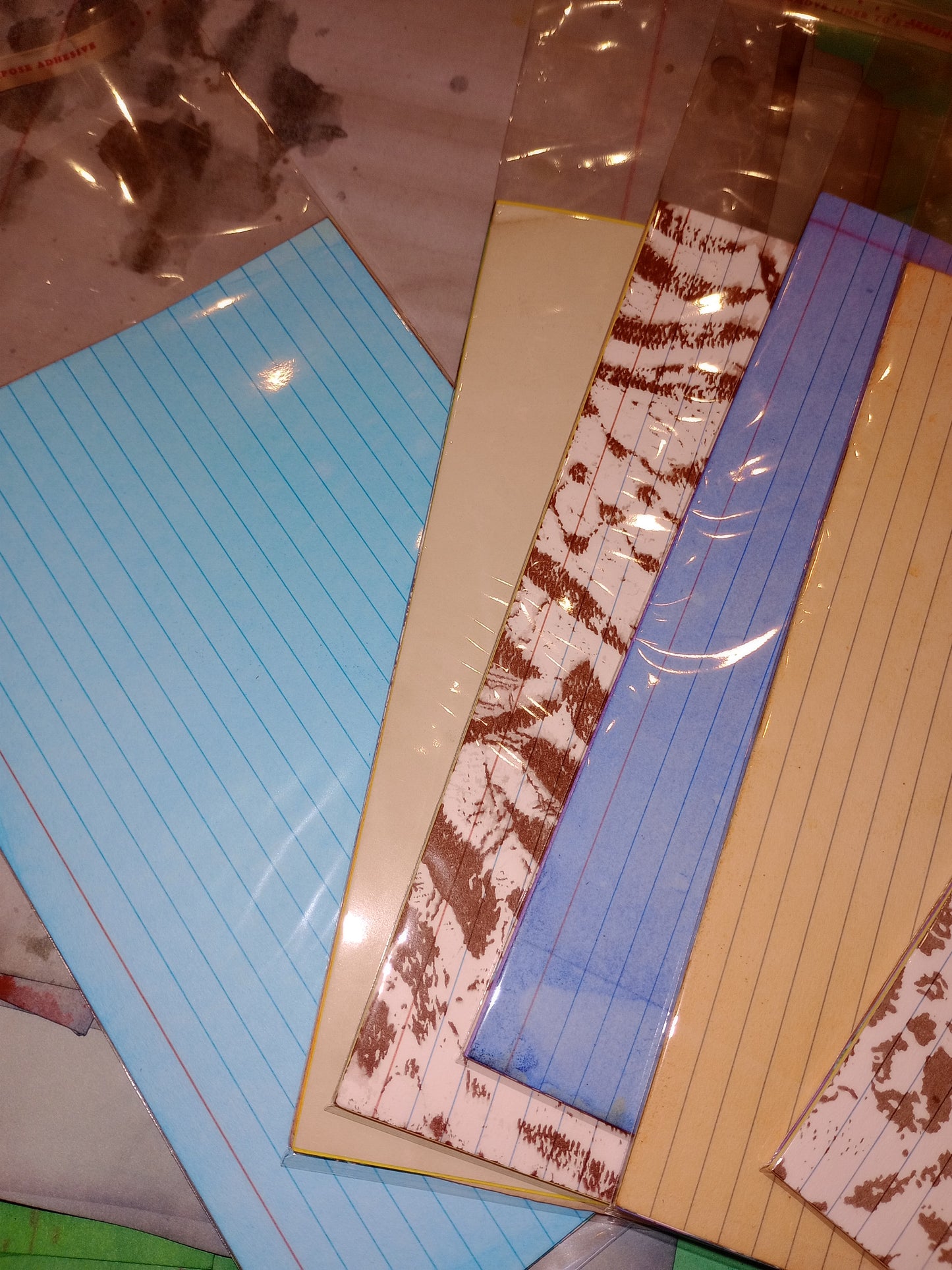 5 x 7 lined index cards.