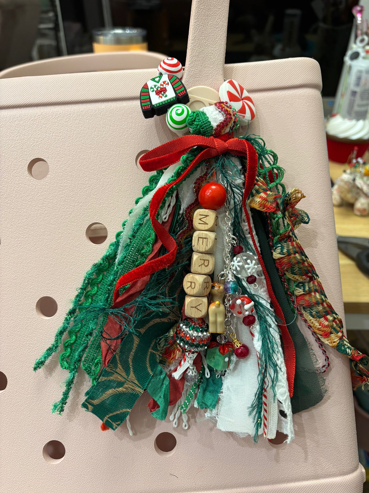 Tassel for your journal, purse, book bag, tote, etc (pictured tote bag for reference only - not included)