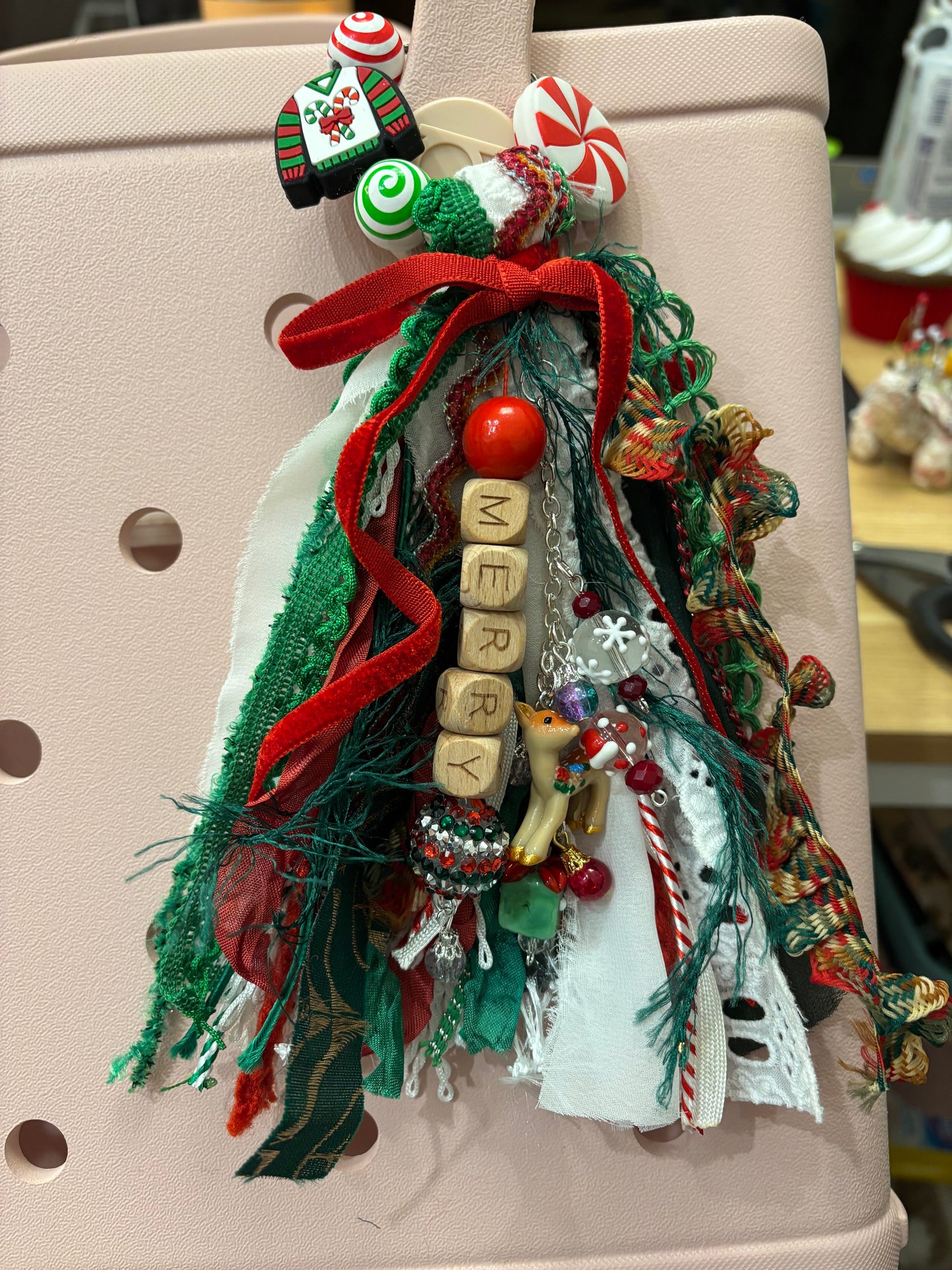 Tassel for your journal, purse, book bag, tote, etc (pictured tote bag for reference only - not included)