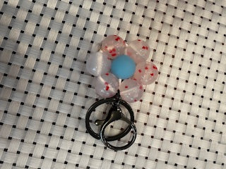 Small flower key chains