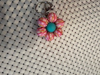 Small flower key chains