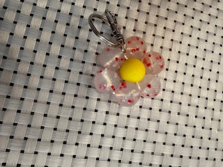 Small flower key chains