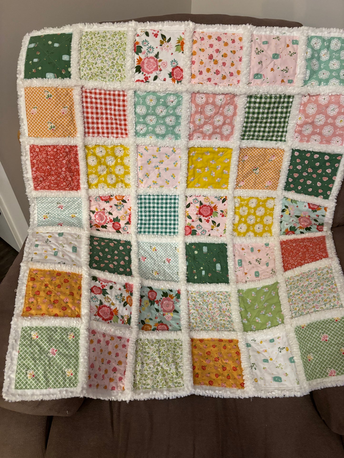 Bev's Stitching - "An Inlay Ragged Quilt" workshop