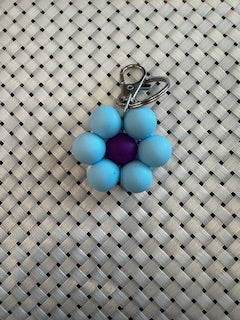 Small flower key chains