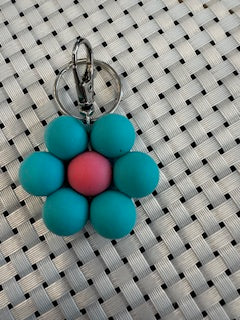 Small flower key chains
