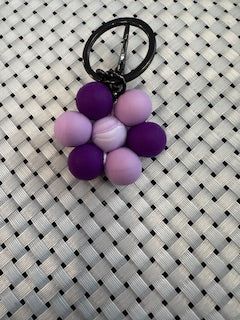 Small flower key chains