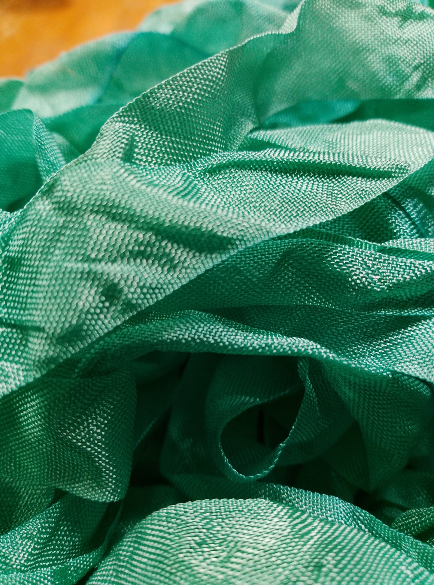 Christmas Green Seam binding - 5 yards