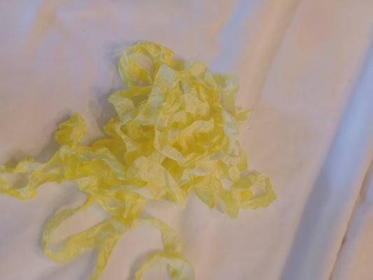 5 - yards bright yellow variegated seam binding 💛