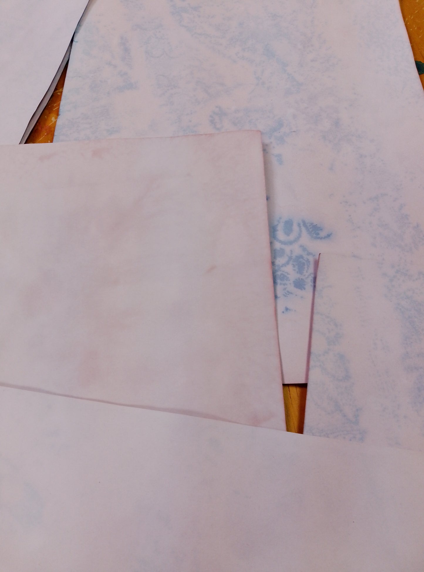 Solid 28lb cardstock in a creamy color called Chocolate.  This is a classic color that you can use in any journal.  10 pretty pieces per pack.
