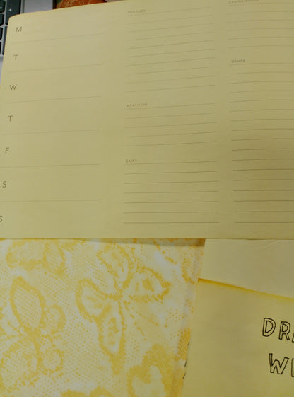 Tricia's Pretty Paper Packs called Daffodil.  10 different styles of papers and sometimes a coffee filter always my signature papers.